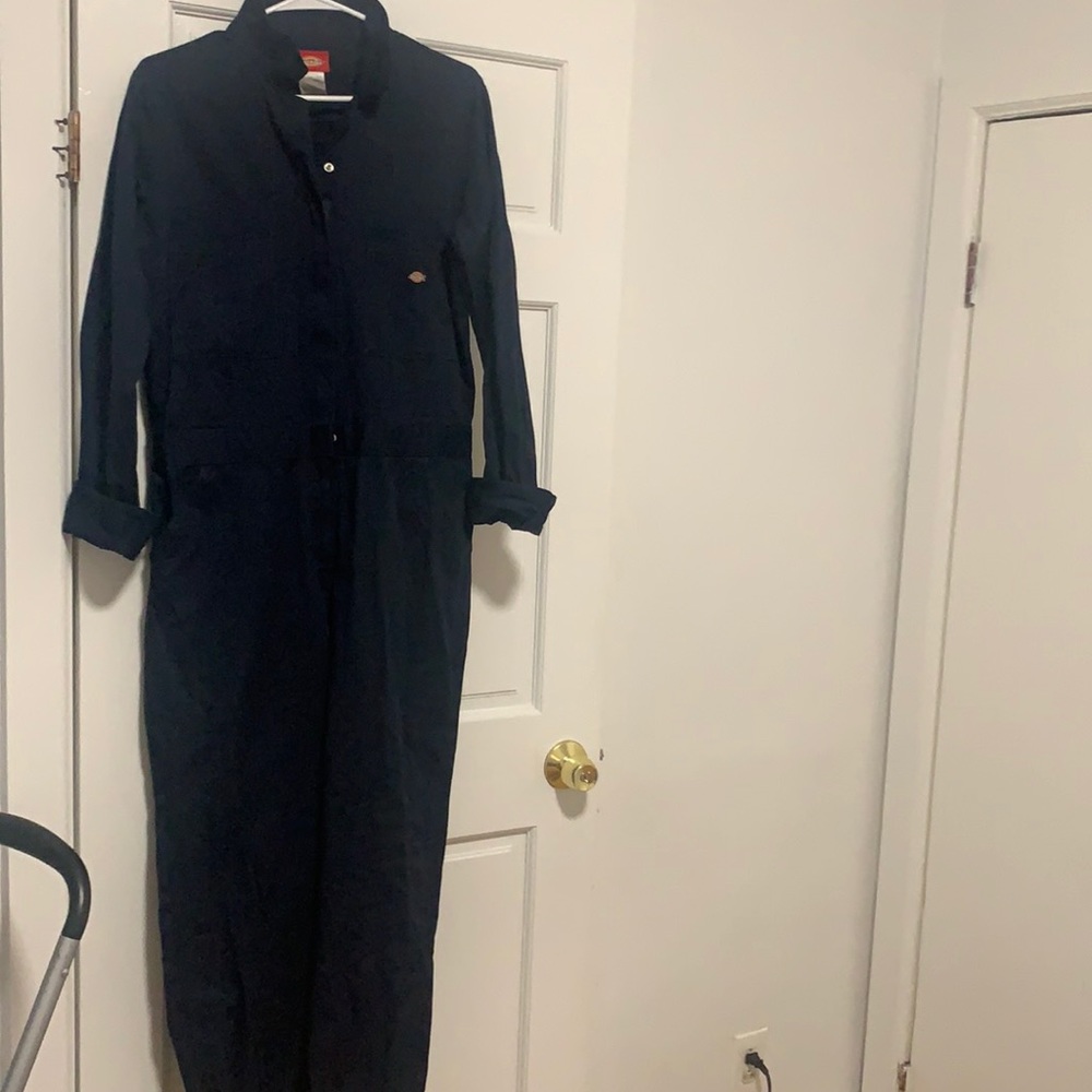 Dickies Navy Blue Coverall Jumpsuit